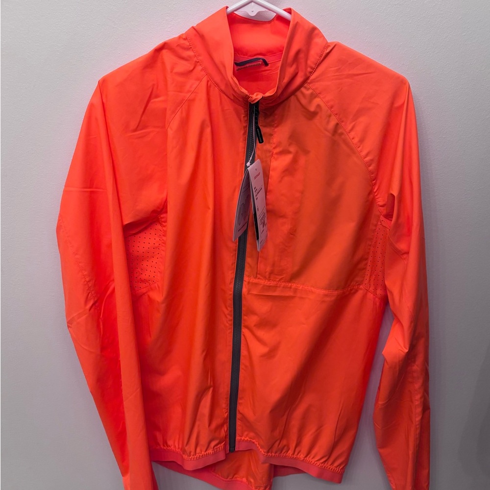 Bright Orange Cycling Jacket